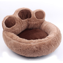 Großhandel Kennel Katzenstrauder Haustier Supplies Herbst und Winter handgeformtes Pinsel Haustier Bett Hundebett